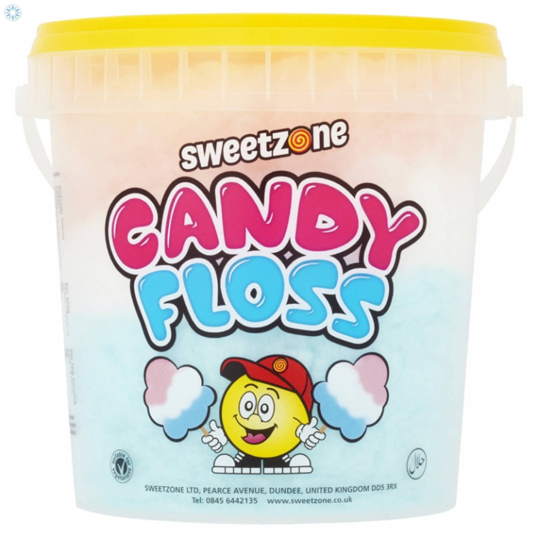 Halal Foods › Candy Floss › CandyFloss 50g x 6 Pails